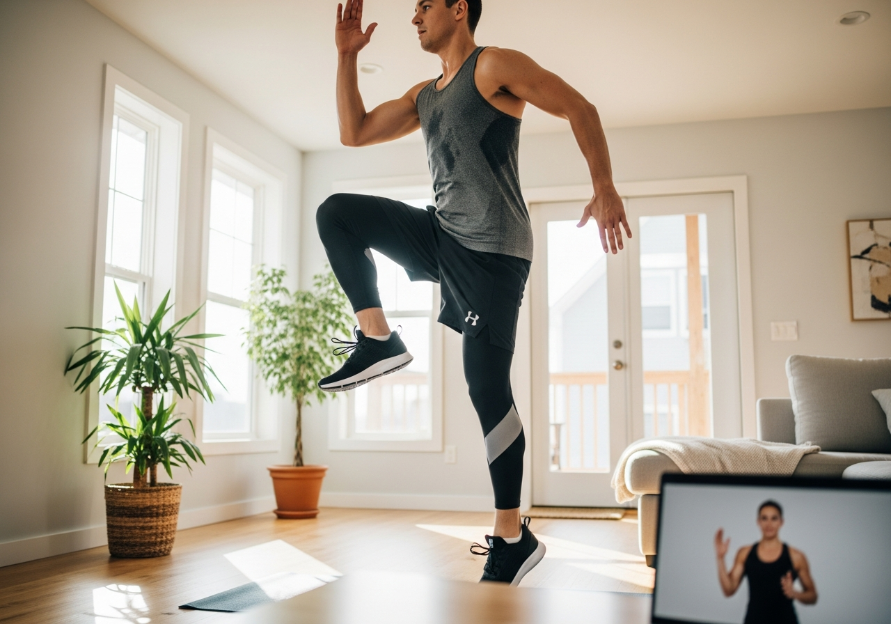 Энергичная групповая тренировка