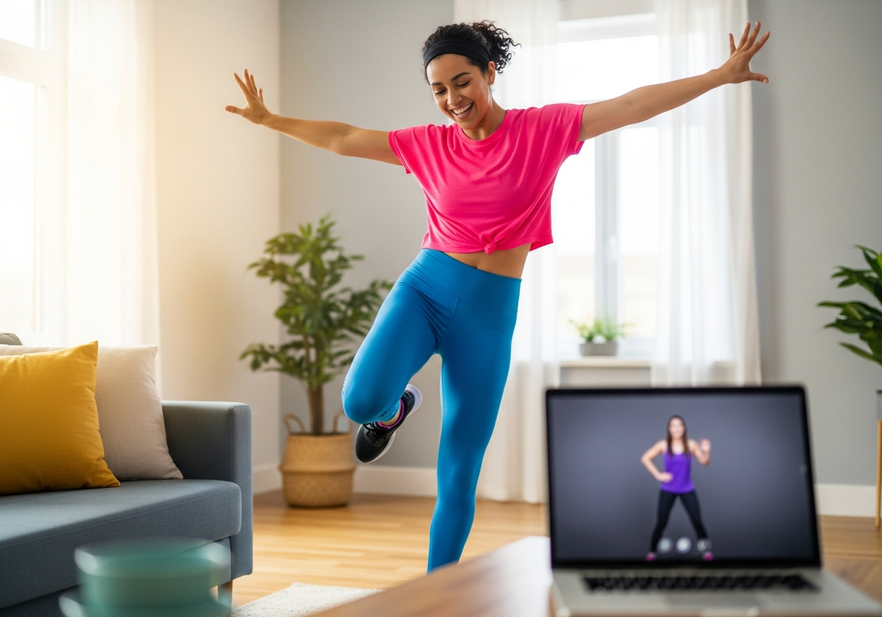 Танцевальная тренировка онлайн